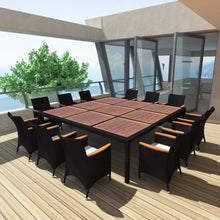 Load image into Gallery viewer, Sullivan 12 Seater Grand Outdoor Dining Set