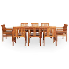 Load image into Gallery viewer, Charc 8 seater Solid Wood Dining Set