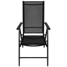 Load image into Gallery viewer, Matt black outdoor 8 Seater Dining Set