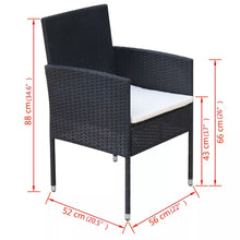Load image into Gallery viewer, Modern 8 Seater Polly Rattan Outdoor Set