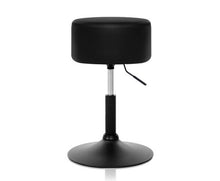 Load image into Gallery viewer, Kitchen Bar Stools Accent Chairs Gas Lift Stool Swivel Barstools Leather Black