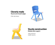 Load image into Gallery viewer, Keezi 5 Piece Kids Table and Chair Set - Blue