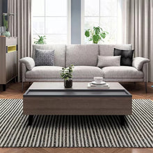 Load image into Gallery viewer, Lift Top Modern Designer Wooden Coffee Table Set