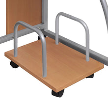 Load image into Gallery viewer, FirstChoise Computer Desk with Pullout Keyboard Tray Brown