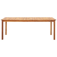 Load image into Gallery viewer, Verona 9 Piece Dining Set Poly Rattan and Solid Acacia Wood Grey