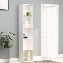 Load image into Gallery viewer, Lexington Book Cabinet White 40x30x189 cm Chipboard