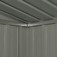 Load image into Gallery viewer, SG Garden Storage Shed Anthracite Steel 204x132x186 cm