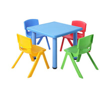Load image into Gallery viewer, Keezi 5 Piece Kids Table and Chair Set - Blue