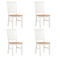 Load image into Gallery viewer, Parquet 5 Piece Dining Set Solid Oak Wood