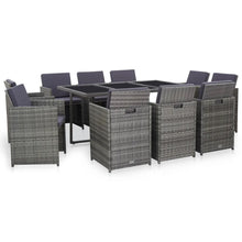 Load image into Gallery viewer, Luxury 10 Seater 11 Piece Outdoor Dining Set