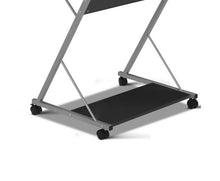 Load image into Gallery viewer, Metal Pull Out Table Desk - Black