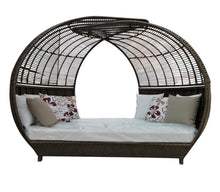 Load image into Gallery viewer, Modern Foshan rattan pool lounger outdoor furniture sun bed