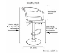 Load image into Gallery viewer, 2 X Gina Barstool