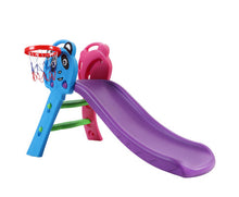 Load image into Gallery viewer, Marvel Kids Slide with Basketball Hoop Outdoor Indoor Playground Toddler Play