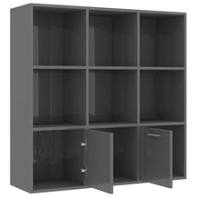 Load image into Gallery viewer, Veranda Book Cabinet High Gloss Grey