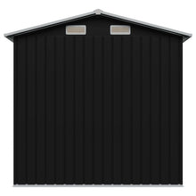 Load image into Gallery viewer, SG Garden Storage Shed Anthracite Steel 204x132x186 cm