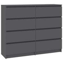 Load image into Gallery viewer, Mellor Drawer Sideboard Grey Chipboard