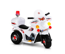 Load image into Gallery viewer, Kids Ride On Motorbike Motorcycle Car Toys White