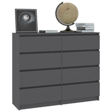 Load image into Gallery viewer, Mellor Drawer Sideboard Grey Chipboard