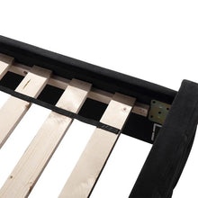 Load image into Gallery viewer, Ramos Velvet Bed With Tufted Diamond Black