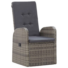 Load image into Gallery viewer, Alexa 7 Piece Outdoor Dining Set with Cushions Poly Rattan Grey