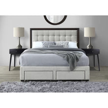 Load image into Gallery viewer, Franklin Tufted Upholstered Storage Standard Bed