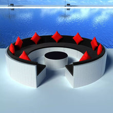 Load image into Gallery viewer, Stylish 10 Piece Garden Lounge Set with Cushions Poly Rattan White