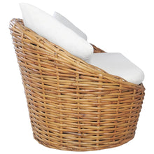 Load image into Gallery viewer, Fawn 3Seater Sofa with Cushions Natural Rattan