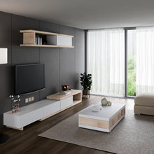 Load image into Gallery viewer, C550 Expandable Modern Wooden Tv Entertainment Unit