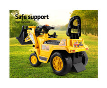 Load image into Gallery viewer, Keezi Kids Ride On Bulldozer - Yellow