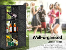 Load image into Gallery viewer, Modern 4 Seats 5 Pieces Gardeon Outdoor Bar Set