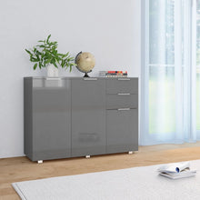 Load image into Gallery viewer, Lona Sideboard High Gloss Grey