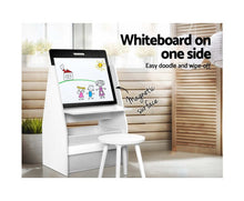 Load image into Gallery viewer, Tatum Keezi Kids Bookshelfs Child Bookcases Kids Easel Whiteboard Magazine Rack Desk