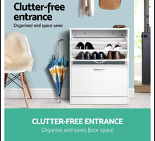 Load image into Gallery viewer, Shoe Cabinet Shoe Storage Shoe Rack 24 pairs Wooden Shoe Organiser shelf Cupboard