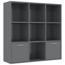 Load image into Gallery viewer, Veranda Book Cabinet High Gloss Grey