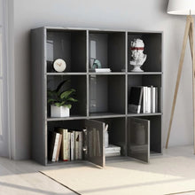 Load image into Gallery viewer, Veranda Book Cabinet High Gloss Grey
