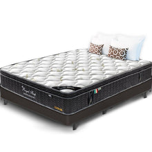 Load image into Gallery viewer, Double Mattress Euro Top 9 Zone Pocket Spring Cool Gel Bamboo