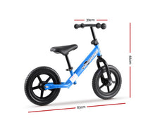 Load image into Gallery viewer, Nintendo Kids Balance Bike Ride On Toys Puch Bicycle Wheels Toddler Baby 12" Bikes Blue
