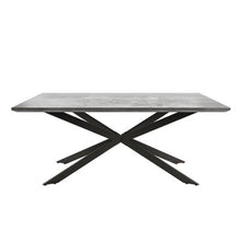 Load image into Gallery viewer, Lois Dining Table with 6 Elly Chairs Set in Black