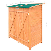 Load image into Gallery viewer, Wooden Shed Garden Tool Shed Storage Room Large