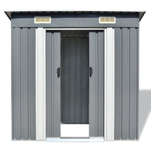 Load image into Gallery viewer, GP Garden Shed Grey Metal