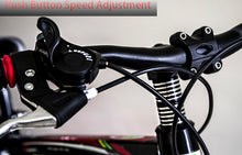 Load image into Gallery viewer, Large Tire Heavy Duty Fat Wheel Mountain Bike (Premium Red & Black Bicycle)