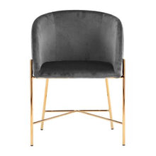 Load image into Gallery viewer, Zeta Dining Table(Marble) w/ 4 Catford Chairs(Dark Grey)