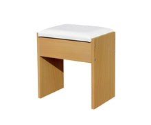 Load image into Gallery viewer, Hutton Dressing Table Mirror w/ Drawers & Stool - Natural