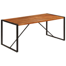 Load image into Gallery viewer, Mora Dinning Set 7 Pieces Solid Acacia Wood with Sheesham Finish