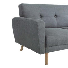 Load image into Gallery viewer, Tristan 6 Seater Sofa Bed Set w/ Ottoman - Grey