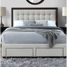 Load image into Gallery viewer, Franklin Tufted Upholstered Storage Standard Bed