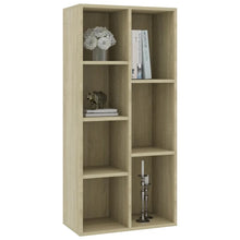 Load image into Gallery viewer, Kiel Book Cabinet Sonoma Oak 50x25x106 cm Chipboard