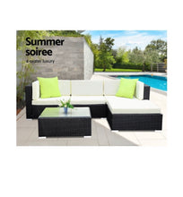 Load image into Gallery viewer, Outdoor Garden 7 pieces sofa set Wicker Garden furniture