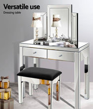 Load image into Gallery viewer, Mirrored Furniture Dressing Console Table Hallway Hall Sidebaord Drawers